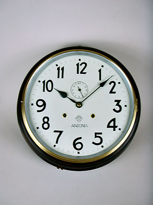 ansonia striking dial clock