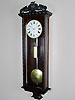 biedermeier clock for sale