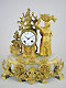 french figural mantel clock