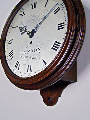 william hunter dial clock for sale