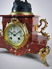 antique french figural clock