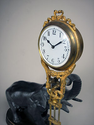 elephant clock for sale