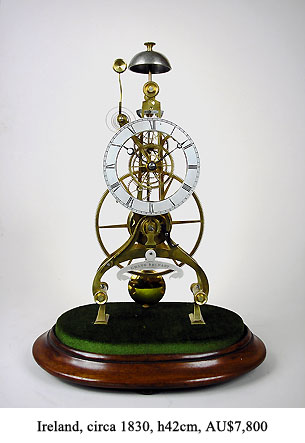 skeleton clock