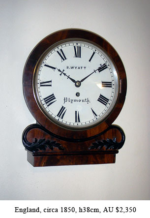 wyatt dial wall clock